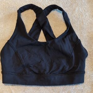 Black Lulu Sports Bra